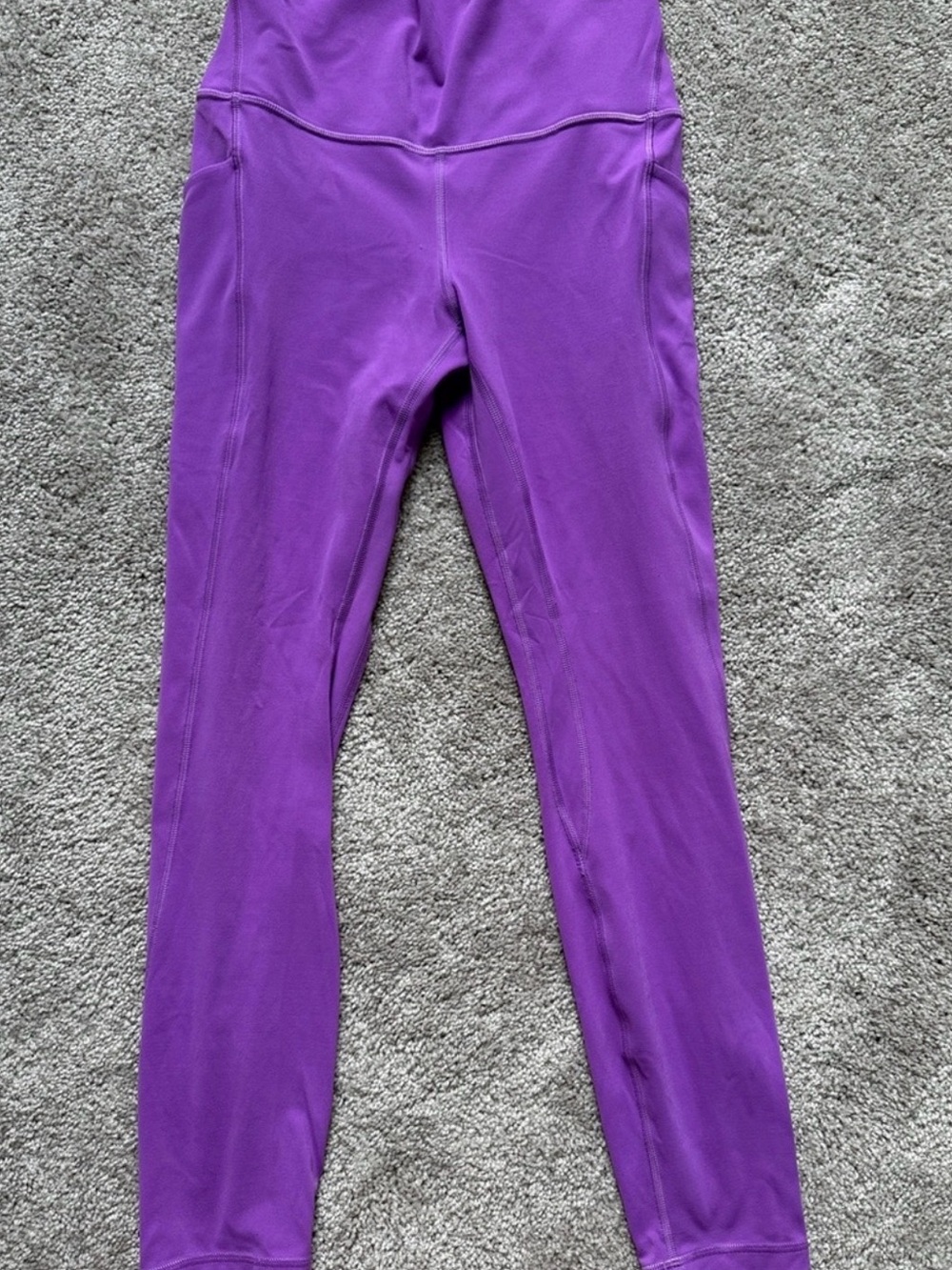 EUC lululemon athletica Purple High-Waisted Performance Leggings